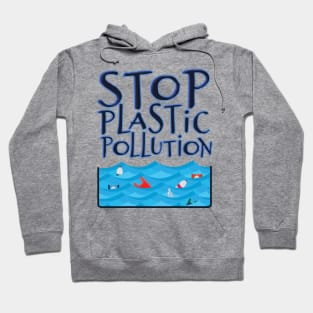 'Stop Plastic Pollution' Environment Awareness Shirt Hoodie